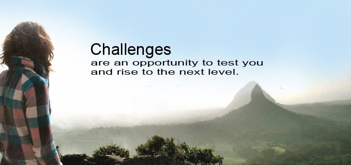“DEALING WITH CHALLENGES”